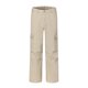 thumbnail image 3 of Pantalones de trabajo de longitud completa para hombre, de color liso, con bolsillos, de pierna recta, 3 of 4