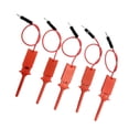 thumbnail image 1 of Piezas Ganchos de prueba Clips Clip de prueba Color rojo para analizadores lógicos, 1 of 8