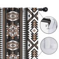 thumbnail image 4 of Blackout Kids Curtains,Boho Bohemia Geometric Line Art Childrens Insulated Curtains Set Of 2,Bedroom Essentials,Toddler Room Decor 42"x84"(106x213cm), 4 of 4