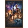 Marvel Cinematic Universe - Avengers - Endgame - Space Wall Poster, 14.725" x 22.375", Framed