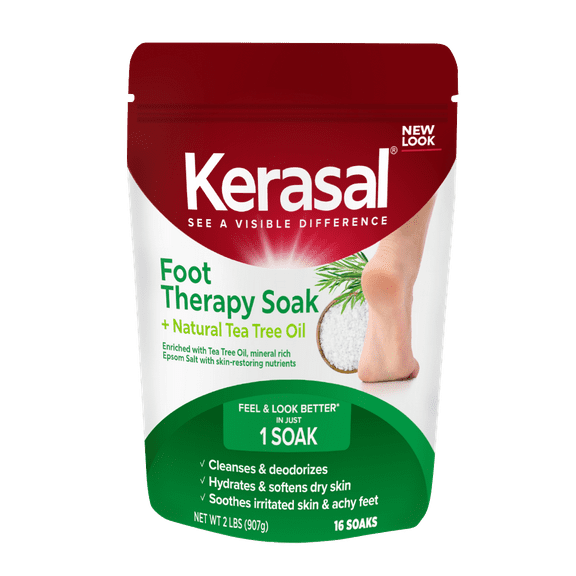 Kerasal Foot Therapy Soak, Foot Soak for Achy, Tired and Dry feet, 2 lbs