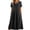 Black-3(Womens Dresses), variant on Midi Dress for Women Trendy Sleeveless V Neck with Pockets Summer Casual Loose Sundresses