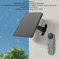 thumbnail image 3 of Solar Panel Charger for  Doorbell 10W IP66 Water Proof Solar Power Panel with 9.8ft Cable for Video Doorbell 2 3+ 4 Plus 2K Camera, 3 of 7