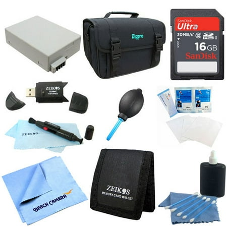 Special Fully Loaded Value 16GB Card & LP-E8 Kit for Canon Rebel T5I, T4i, T3i & T2i