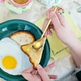 thumbnail image 6 of Coffee Spoons Gold Silverware Christmas 6 Pieces Small Stainless Steel Flatware Xmas Decorative Pendants Cute Drinking Stirrers for Festive and Daily Kitchen Utensils, 6 of 18