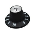 thumbnail image 5 of LeeQinersw Electric Guitar Control Knob Black Easy Installation Bass Guitar Accessories T, 5 of 9