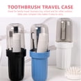 thumbnail image 2 of GOOHOCHY Estuche portátil para cepillos de dientes, contenedor para cepillos de dientes, estuche de almacenamiento de pasta dental para Hotel y hogar, 2 uds., 2 of 8