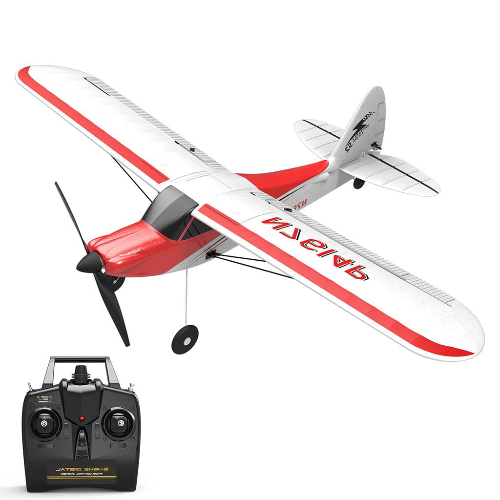 Details about   RC Plane 4CH Airplane Aircraft Built In Gyro System Easy To Fly RTF Sport Cub ☆ 