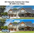 Cameras Outdoor, Pan Rotating 300? WiFi Camera with PIR Human Detection ...