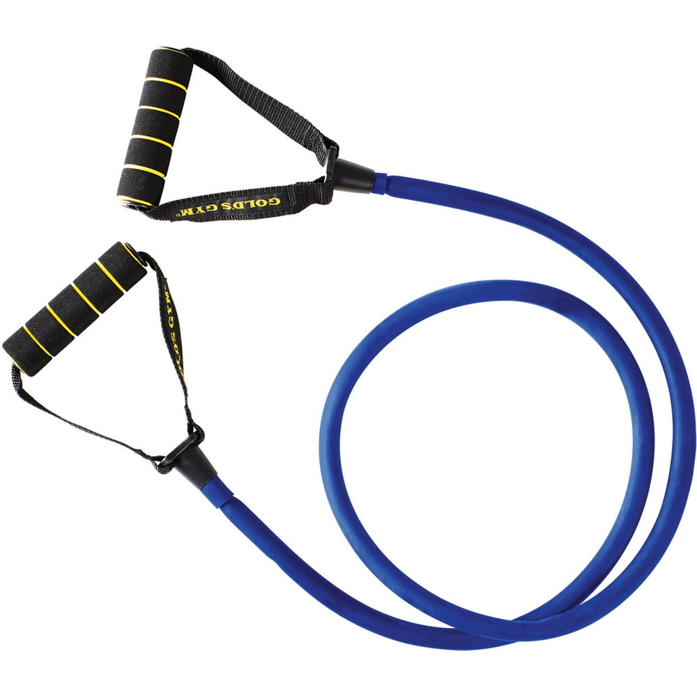 Gold’s Gym Long Resistance Tube, 50", Multiple Resistance Options