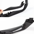 thumbnail image 4 of ABS Carbon Look For BMW 5 Series G30 2017 2018 2019 2020 2021 2022 2023 Black Matte Inner Door Handle Pull Trim Cover, 4 of 6