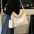 thumbnail image 2 of Fashion casual tote women in winter 2025, new Korean version, large capacity shoulder bag for work and commuting, high-end texture, 2 of 7