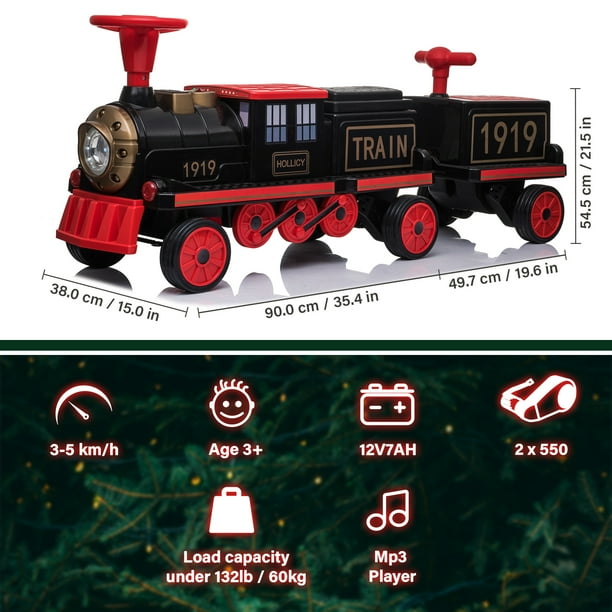 12v ride on train discount