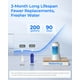 thumbnail image 5 of Dispensador de filtro de agua Waterdrop recargable, 750 L, azul marino, 5 of 9