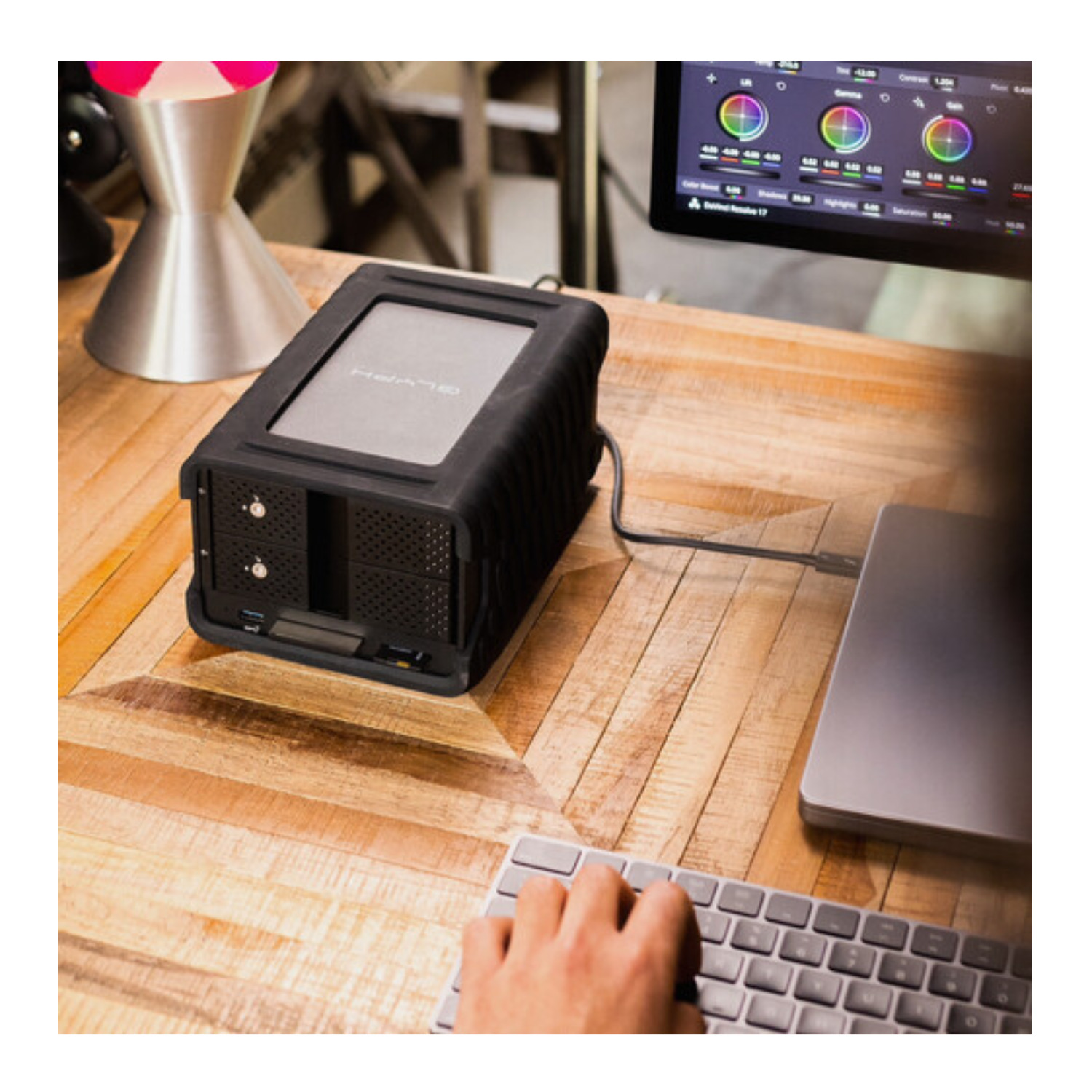 Glyph Blackbox PRO RAID 8TB Enterprise-Class External Drive with Thunderbolt 3 Hub (Black)