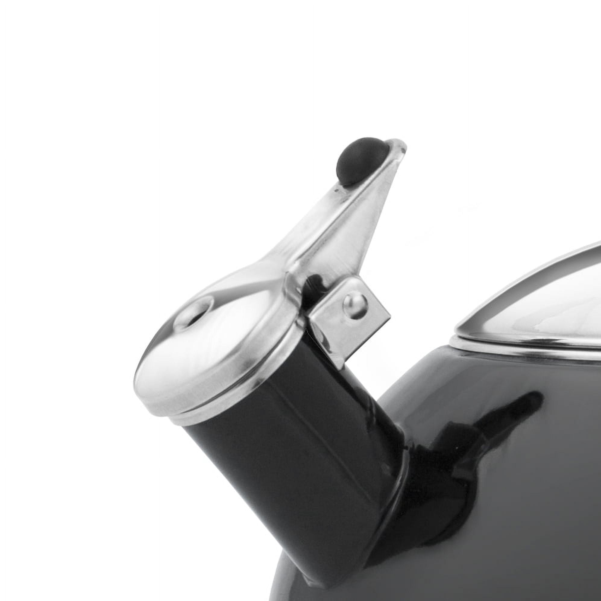 Farberware Luna 2.5 Qt Tea Kettle, Black