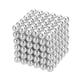 thumbnail image 1 of Juego de bolas magnéticas de 216 piezas de 3 mm Cubo de imán mágico Juguete de construcción, 1 of 8