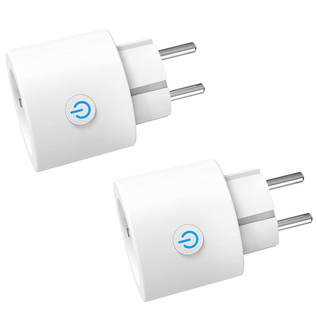 Enchufe inteligente ZHAOCHENG 16A Compatible con Alexa Google Home 2 piezas
