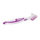 thumbnail image 4 of Cepillo de dientes de doble cara cepillo de limpieza para dentaduras postizas ligero portátil cómodo 2 piezas ergonómico para el hogar interior viajes al aire libre ANGGREK Otros, 4 of 7