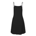 thumbnail image 4 of asddcavvf Dresses for Women Women's Fashionable Spring and Summer Solid Color Adjustable Strap Strap, 4 of 9