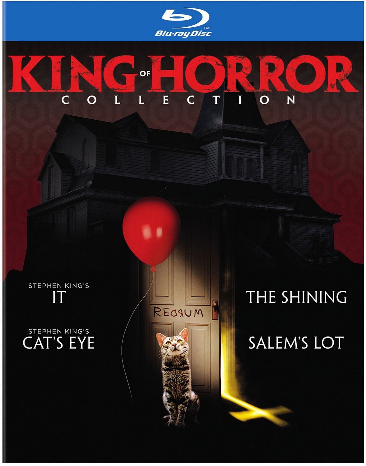 King Of Horror Collection (Stephen King's It / The Shining / Stephen King's Cat's Eye / Salem's Lot) (Blu-ray)