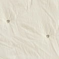 thumbnail image 3 of Round Ruffle  Mat 36" Diameter Neutral - Tummy  Mat - Beige Playmat -   Mats for Floor - Nursery Decor, 3 of 6