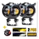 thumbnail image 2 of Par Faros Led 80w Hi/lo Doble Color Auto Moto Exploradoras, 2 of 8