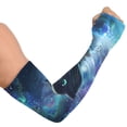 thumbnail image 2 of ALAZA Cat Magic Starry UV Sun Protection Arm Sleeves UPF 50+ Compression Cooling Sleeve 1 Pair, 2 of 7