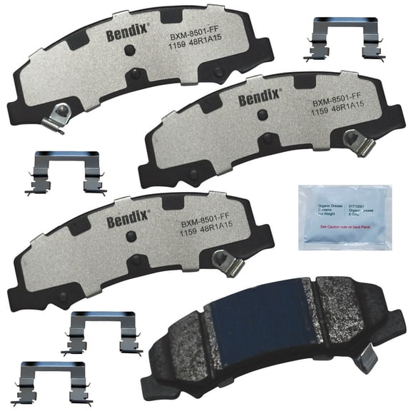 Bendix Brakes Disc Brake Pad Set Fits select: 2006-2007,2010-2013 CHEVROLET IMPALA