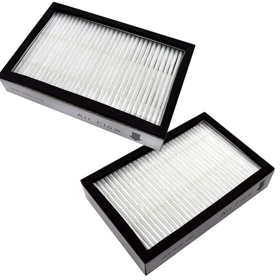 HQRP 2-Pack Filters for Sears / Kenmore 86880 EF-2 fits Canister, Upright Vacuums Progressive models