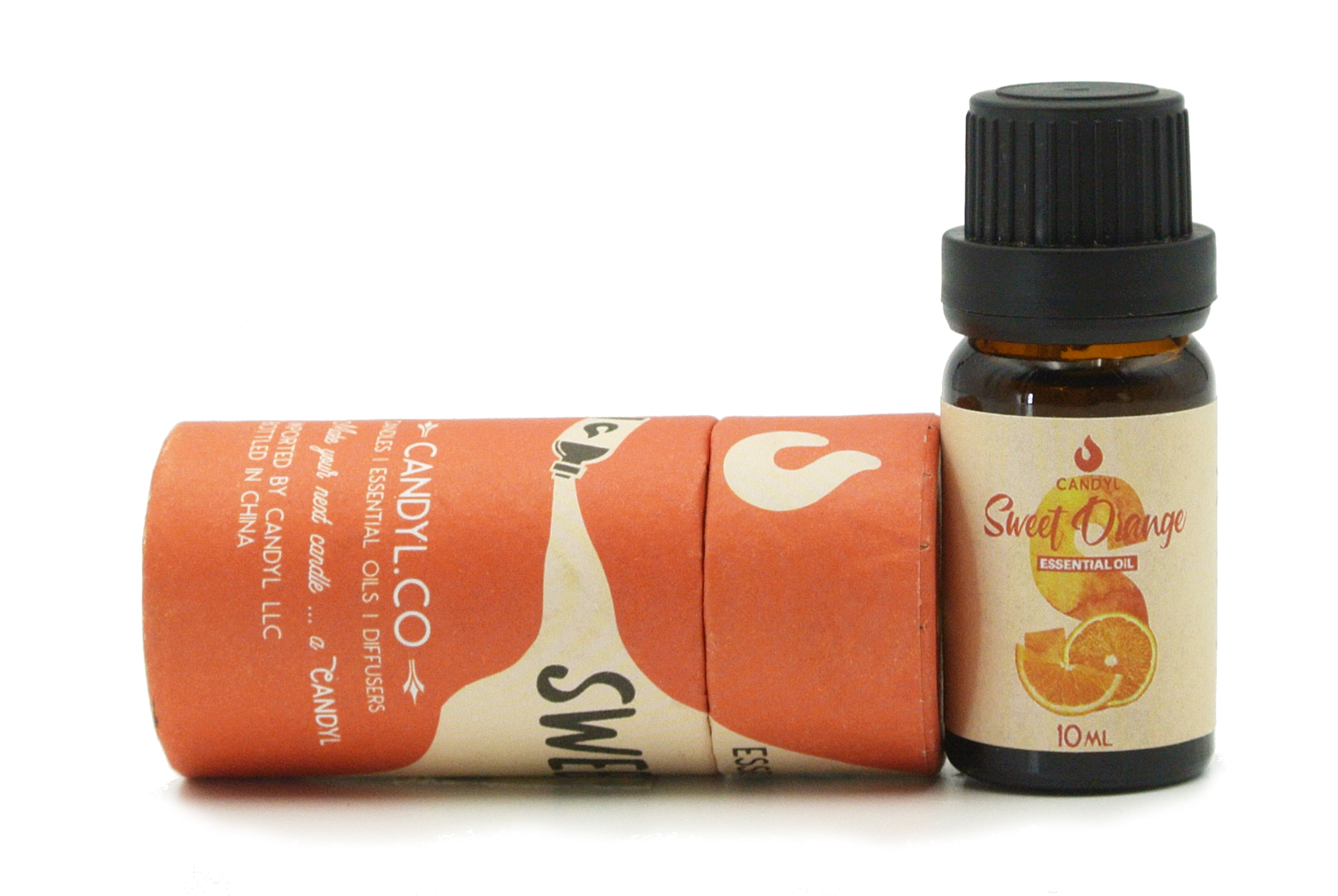 Candyl Aromatherapy Essential Oil - Sweet Orange 10ml Therapeutic Citrus for Aroma Diffuser