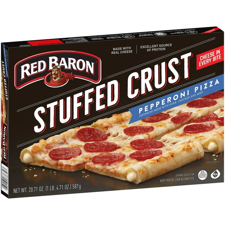 Red Baron, Pizza, Classic Crust Four Meat, 21.95 oz (Frozen