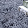 thumbnail image 5 of Lochas Soft Indoor Modern Area Rugs Fluffy Living Room Carpets for Children Bedroom Home Decor Nursery Rug, 2.6'x5.3',Gray, 5 of 7