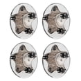 thumbnail image 2 of 4x Chrome Wheel Center Hub Caps for 1997-2000 Ford F-150 & Expedition (16x7" Alloy Rim) - XL3Z-1130-DA OEM Style, 2 of 18