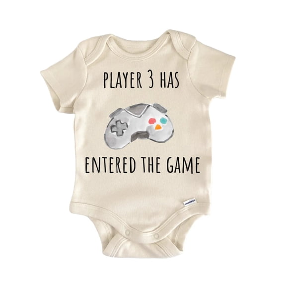 Player 3 Has Entered The Game Video Games Baby Gift Baby Onesie®