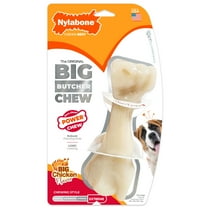 Nylabone Power Chew Butcher Bone Big Dog Chew Toy Chicken XX-Large (1 Count)