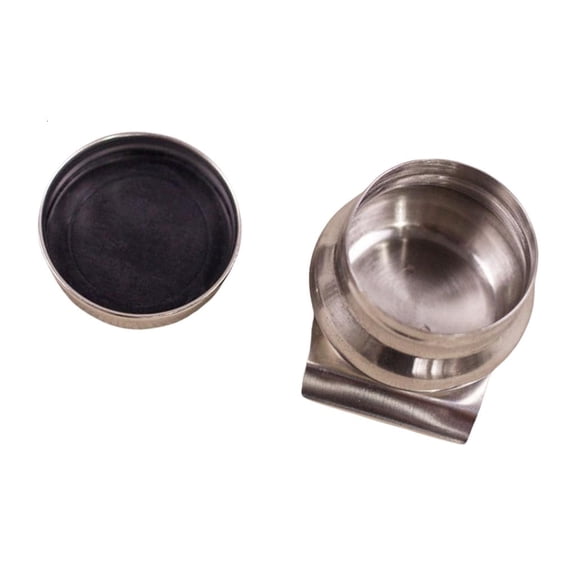 Giaone Palette Cup Double Dipper with Lid and Clip Oil Paint Container for Drawing