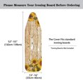 thumbnail image 5 of HELLHERO Sunflower Ironing Board Cover Hook & Loop Fasteners Replacement Soft Fabric for Laundry Accessories, 5 of 5