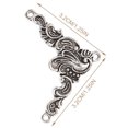thumbnail image 2 of 20Pcs DIY Alloy Pendants Vintage Peacock Charms Jewelry Making Pendants for Gift, 2 of 8