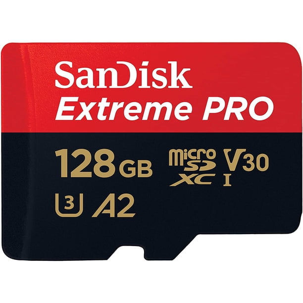 SanDisk Extreme Pro Memory Card MicroSDXC UHS I U3 A2 V30 128GB Nintendo Switch Micro SD Card 