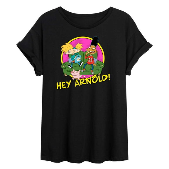 Hey Arnold! - Arnold and Friends - Women's Oversized T-Shirt