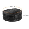 thumbnail image 2 of 2Pack Leather Belt Loop Keepers, Fits 3.5cm Width Belt Strap Buckles (Black), 2 of 6