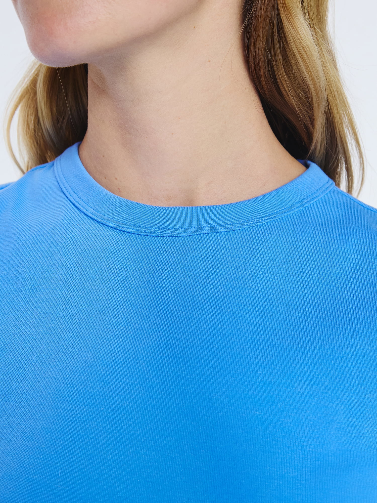 Free Assembly Women's and Women's Plus Cap Sleeve Tee, Sizes XS-4X