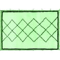 thumbnail image 1 of Ahgly Company Indoor Rectangle Solid Green Modern Area Rugs, 7' x 9', 1 of 4