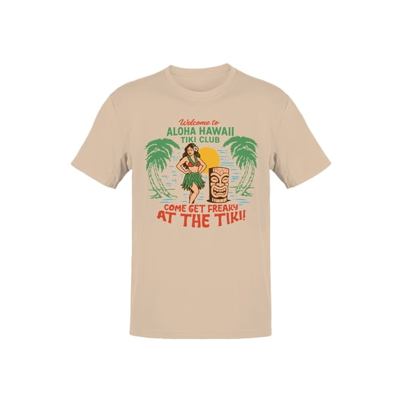 Aloha Hawaii Tiki Club Design Men's T-shirt