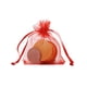 thumbnail image 1 of Bolsa de organza para regalo de joyería, bolsa para guardar dulces, bolsitas de jazmín para bodas, bolsa de gasa con malla de insectos y logotipo impreso en la boca, 1 of 5