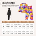 thumbnail image 4 of Daiia Magic Mushrooms for Women's Long-Sleeved Pajama Set – Soft & Comfortable Sleepwear Button-Up Pajamas Cozy Lounge Wear-Small, 4 of 7