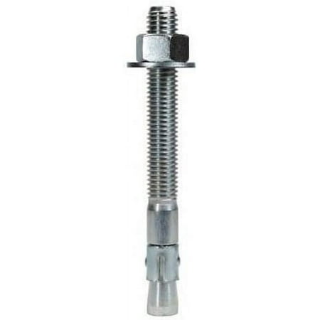 

WA75512 3/4 x 5 1/2 Wedge-All Carbon-Steel Wedge Anchors 10/pk