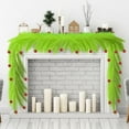 thumbnail image 3 of Dalrosia Christmas Tree Garland Decoration Pampas Grass Garland Faux Artificial Fabric Feathers Boho for Mantle Xmas Tree Home Farmhouse Christmas Holiday Party Supplies, 3 of 6