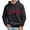 Black-a, variant on Europe And The States Sports Men's Casual Fashion Hooded Letter Hoodie Sweatshirts for Mens